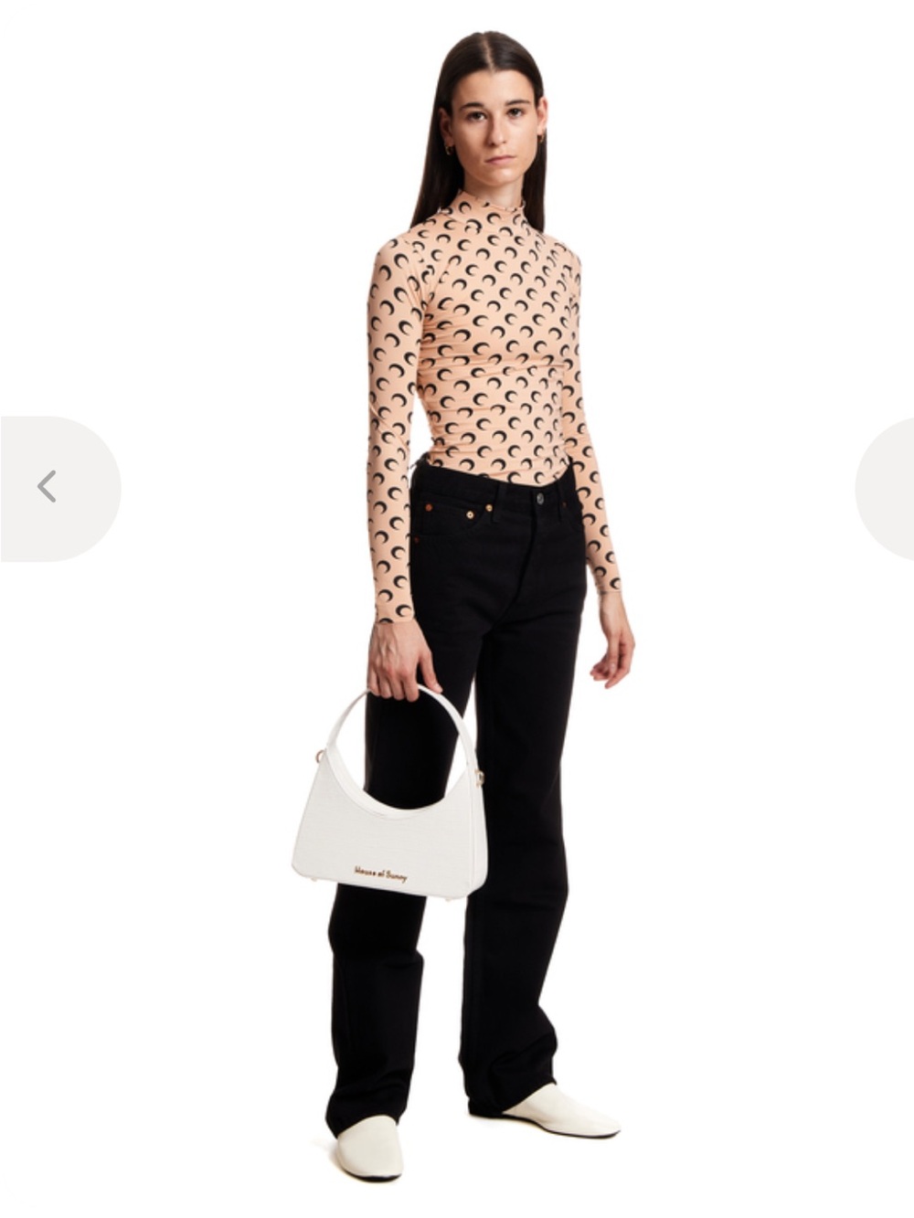 Marine Serre Second Skin Top